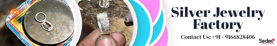 Silver Jewelry Factory in India